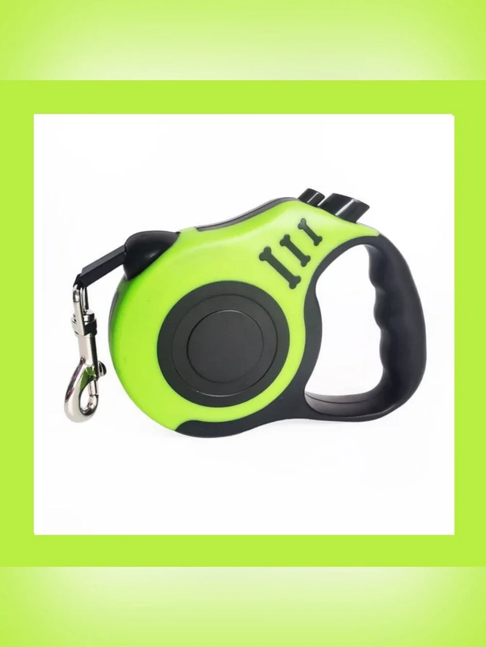 Nylon Automatic Retractable Pet Leash - 9.75' {Pets Up To 18 lbs} Price per Each